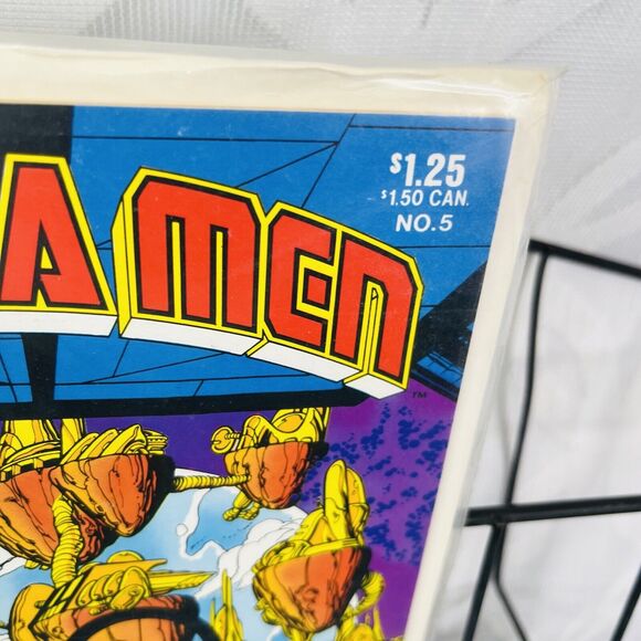 OMEGA MEN 5 37 lot 1st Solo Lobo Story New Costume and Origin (1983 DC Comics) - Picture 7 of 7